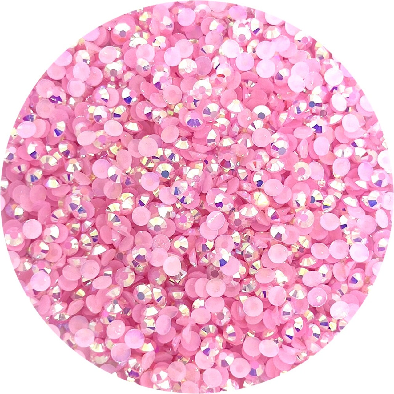 Resin Rhinestones - Pastel Pink Jelly - Lauren Quigley's Rock Candy by Glitter Heart Co.™